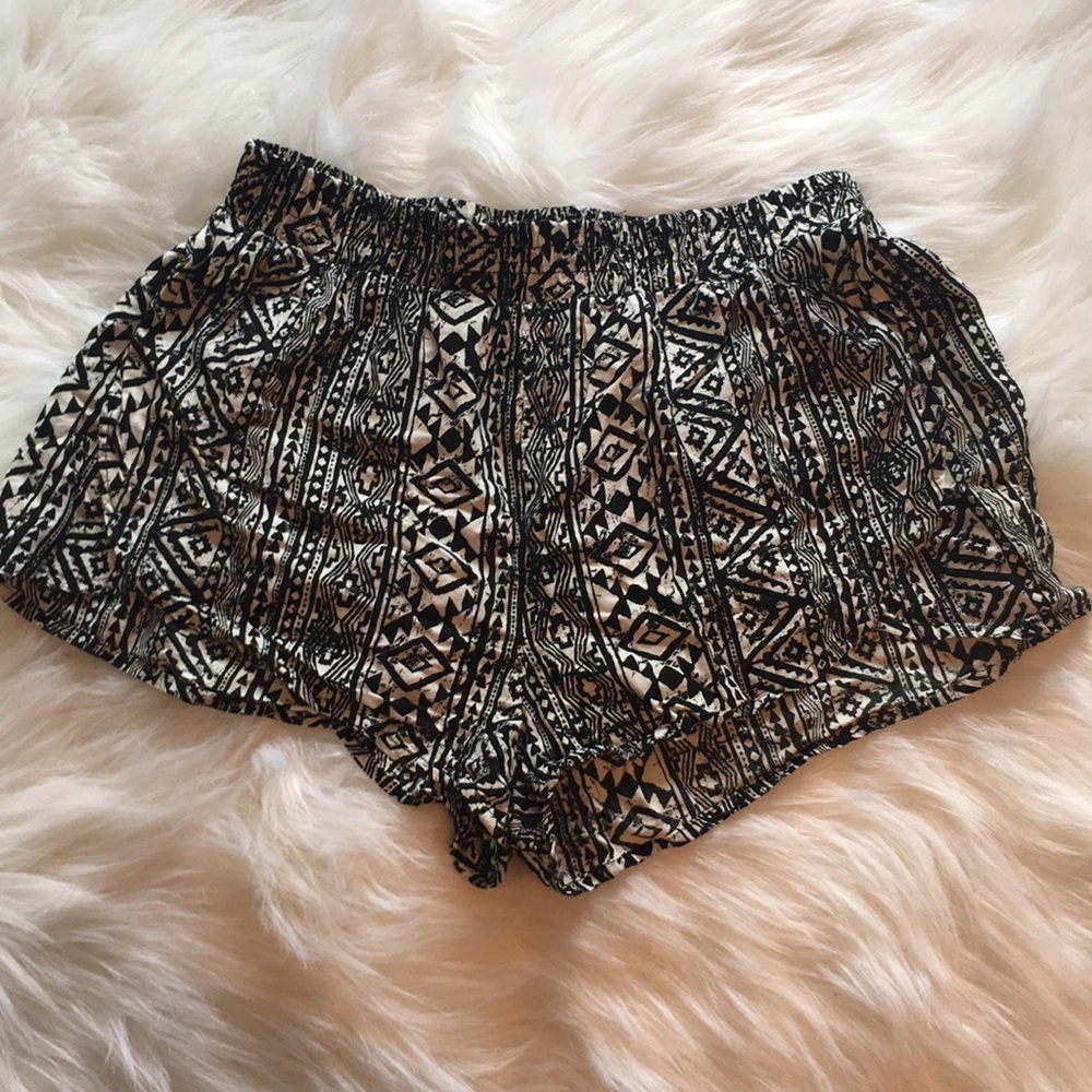 Forever 21 Bohemian Aztec Shorts